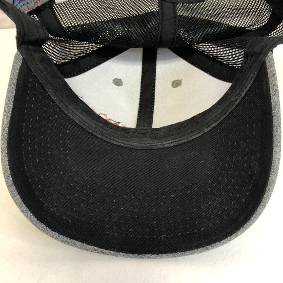 The Canadian Brewhouse Heathered Grey/Black Mesh Snapback Ball Cap - Picture 5 of 6